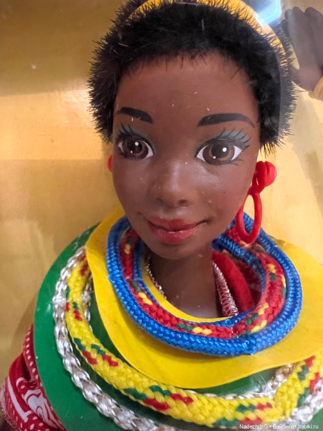 Barbie Dolls of the World Collector Kenyan (фото 5)