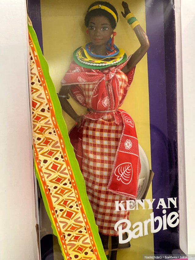 Barbie Dolls of the World Collector Kenyan (фото 9)
