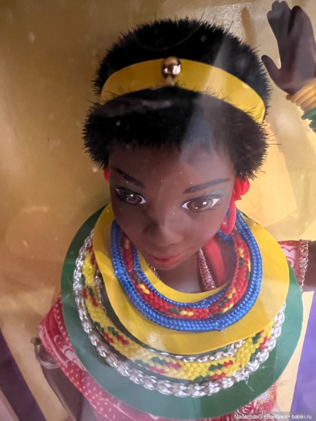 Barbie Dolls of the World Collector Kenyan (фото 4)