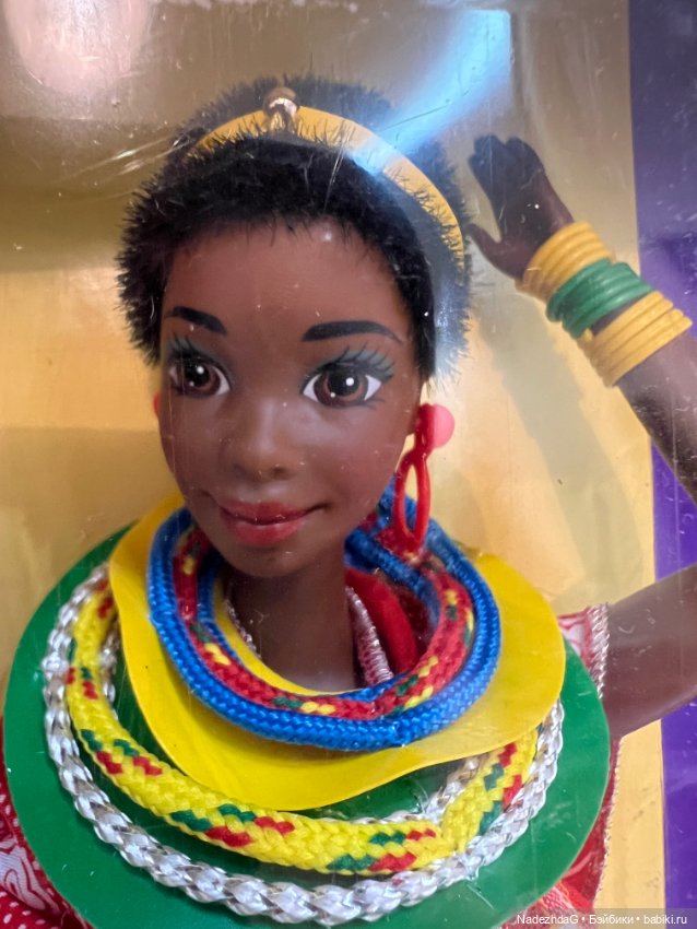 Barbie Dolls of the World Collector Kenyan (фото 6)