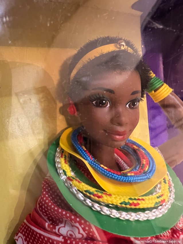 Barbie Dolls of the World Collector Kenyan (фото 3)