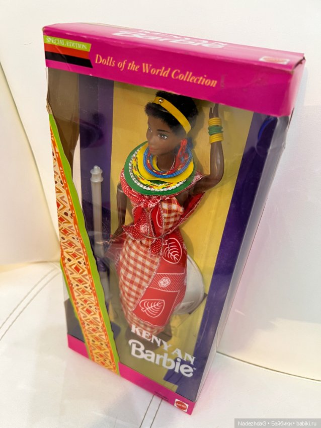 Barbie Dolls of the World Collector Kenyan (фото 10)