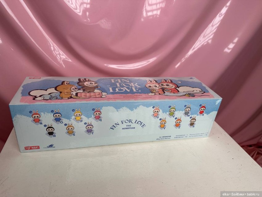 Labubu лабубу серии Pin For Love A-M и N-Z (фото 3)
