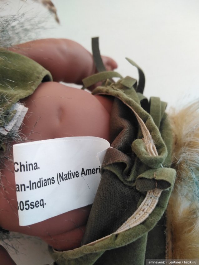 Пупс индеец (девочка) — Игровые куклы (фото 6)