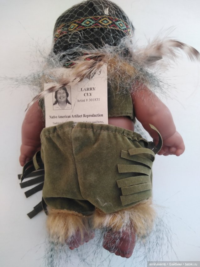 Пупс индеец (девочка) — Игровые куклы (фото 4)