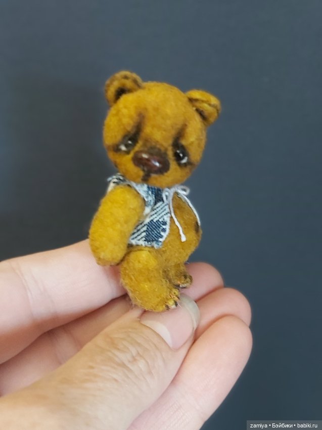 Мишка для куклы — Авторские игрушки (фото 4)