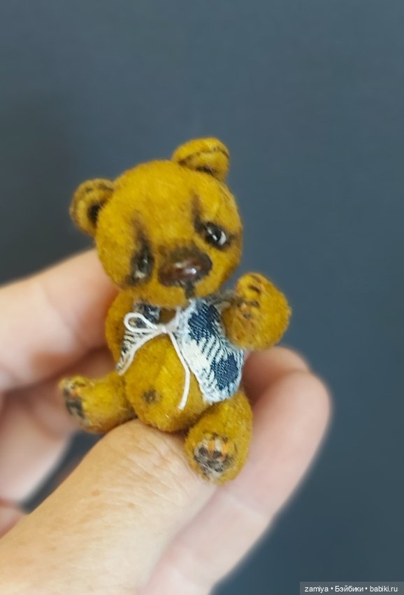 Мишка для куклы — Авторские игрушки