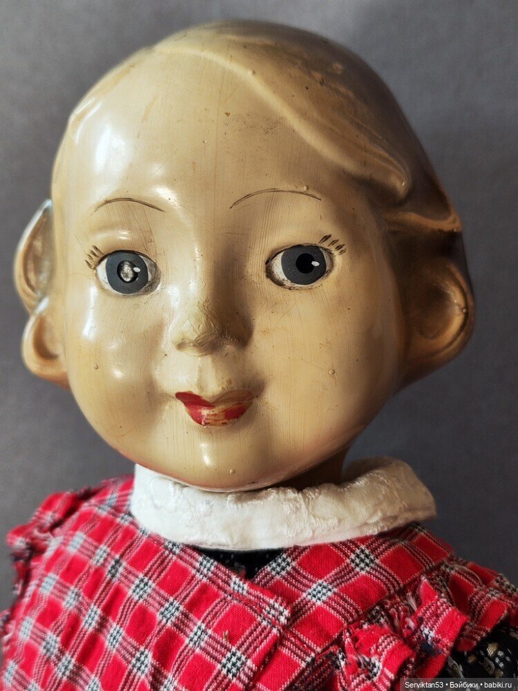 Fatra Фатра Чехословакия очень редкая кукла целлулоид