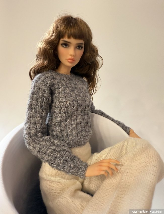 Свитер на куклу 1/6 — Одежда для кукол (фото 4)