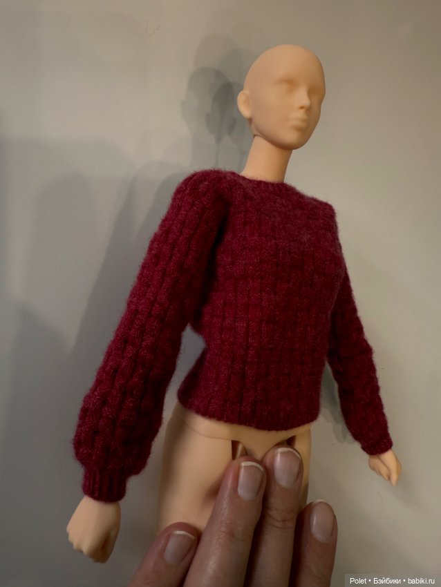 Свитер на бжд девушку формата 1/4 (фото 4)