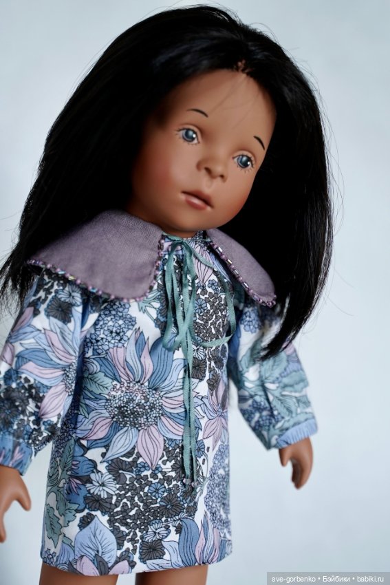 Платье для минуш и руби ред «Гербарий в инее» (фото 5)