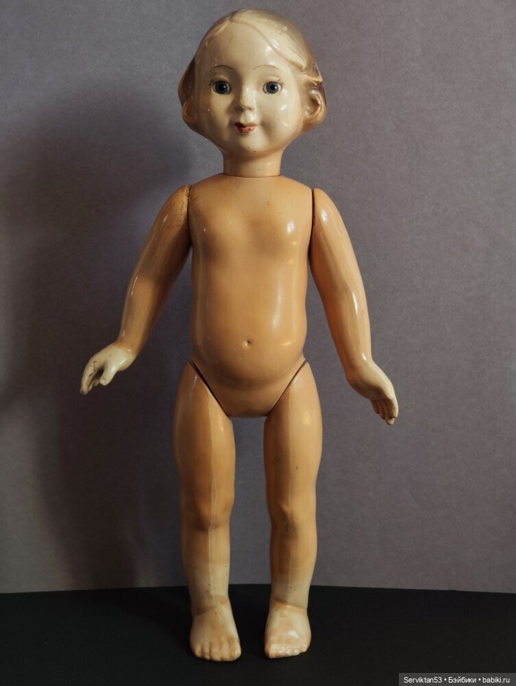 Fatra Фатра Чехословакия очень редкая кукла целлулоид (фото 4)