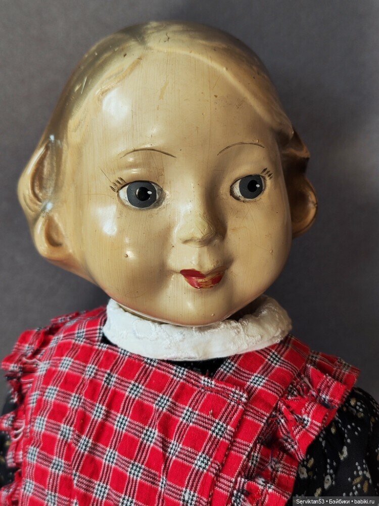 Fatra Фатра Чехословакия очень редкая кукла целлулоид (фото 2)