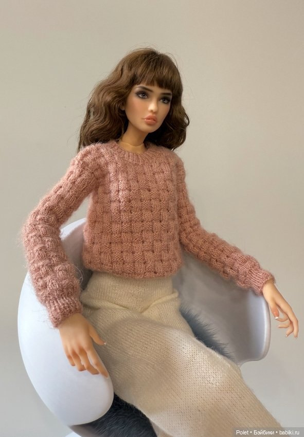 Свитер на куклу 1/6 — Одежда для кукол (фото 3)