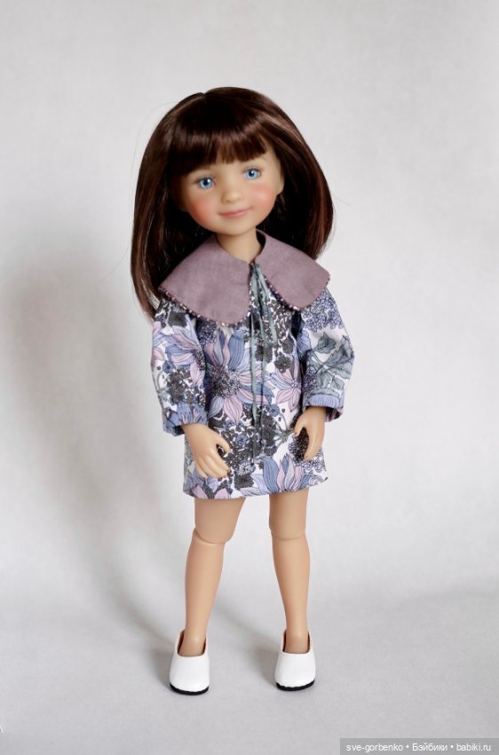 Платье для минуш и руби ред «Гербарий в инее» (фото 3)