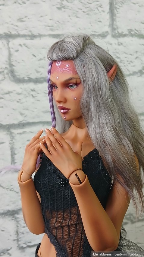 Авторская шарнирная кукла (фото 6)