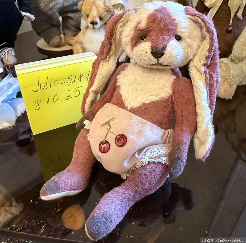 Коллекционная игрушка,Тедди Зайка (фото 8)