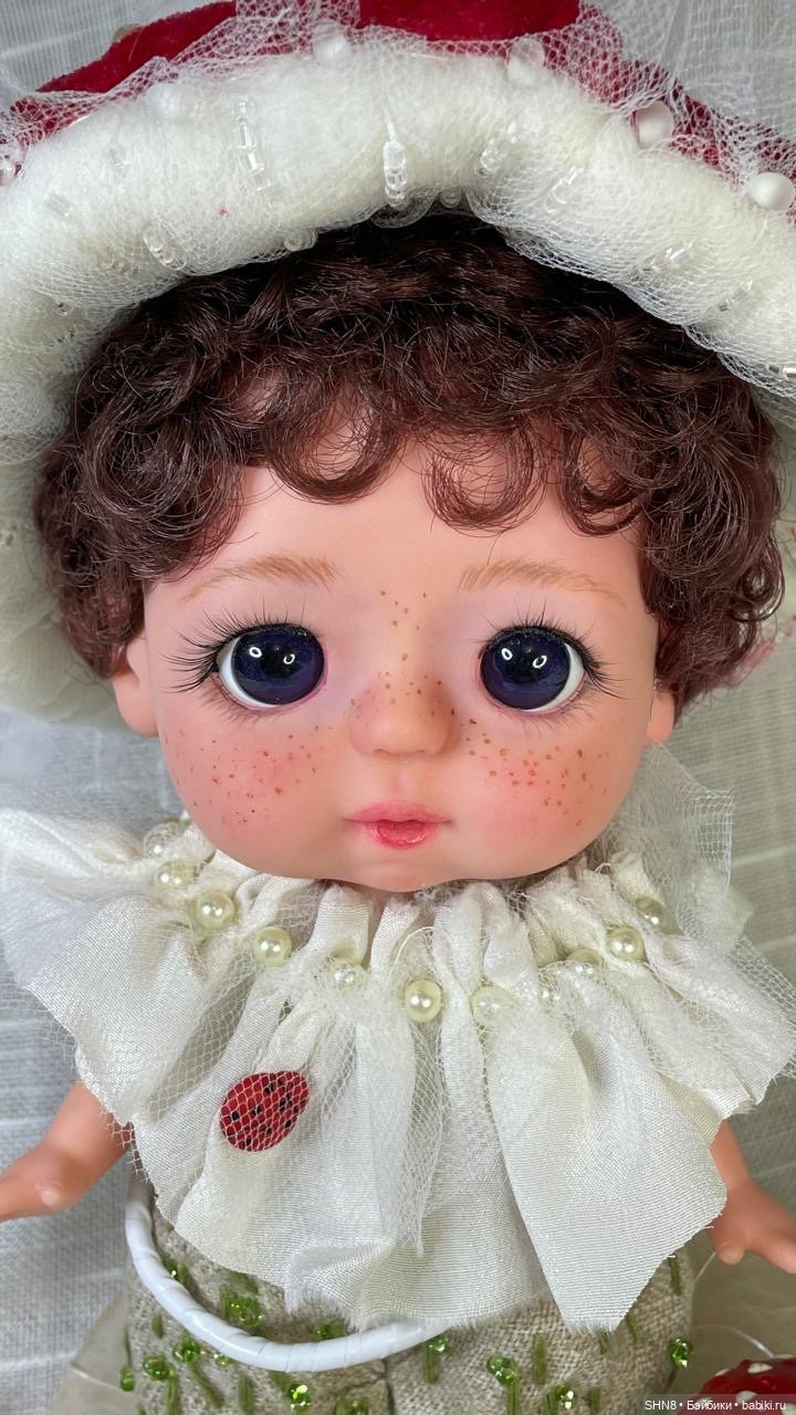 Мальчик мухоморчик — ООАК (кастом куклы)