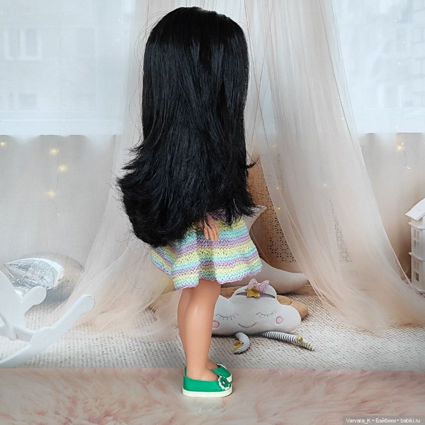 Vidal Rojas, кукла Элизабет в платье "Зефир", 41 см (фото 6)