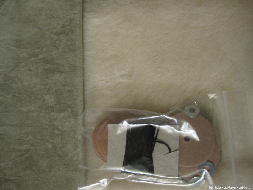 Набор для изготовления мишки-тедди Snowflake 30см (фото 4)