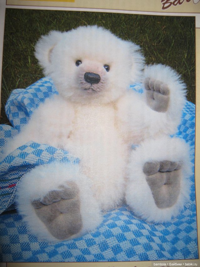 Набор для изготовления мишки-тедди Snowflake 30см