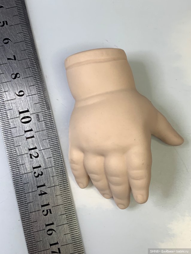 Рука кисть фарфор правая — Тела и головы для кукол