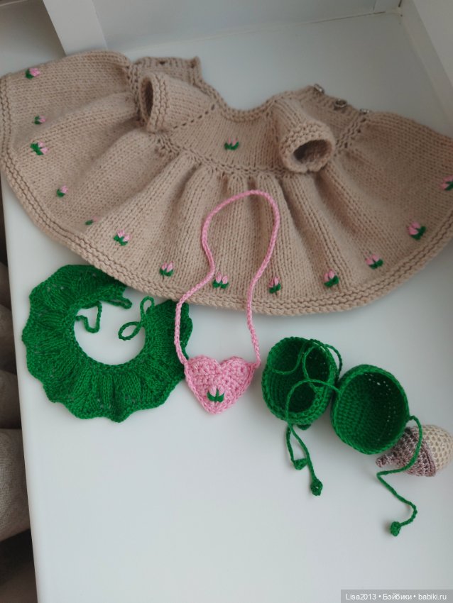 Белочка в платьеце 🐿 — Авторские игрушки (фото 4)