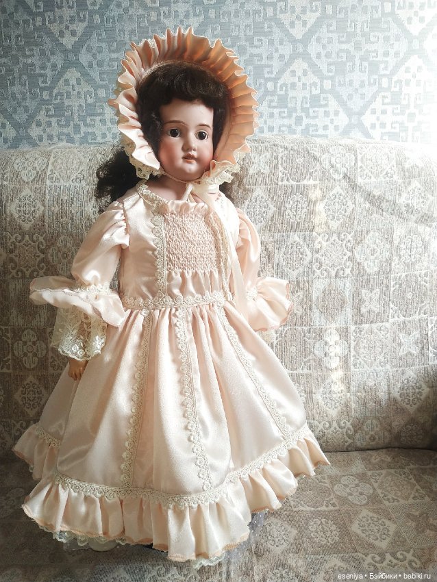 Антикварная кукла Floradora 70см