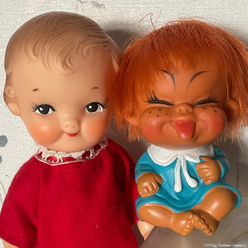 Скромняшка и хулиганчик — Винтажные куклы и игрушки детства (фото 2)