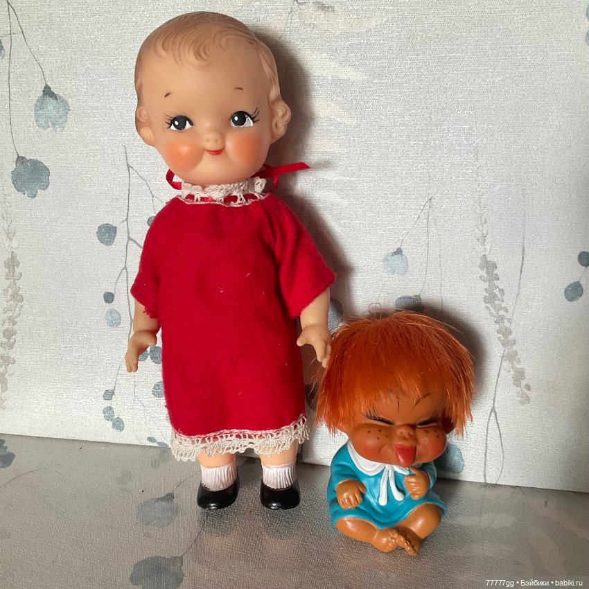 Скромняшка и хулиганчик — Винтажные куклы и игрушки детства