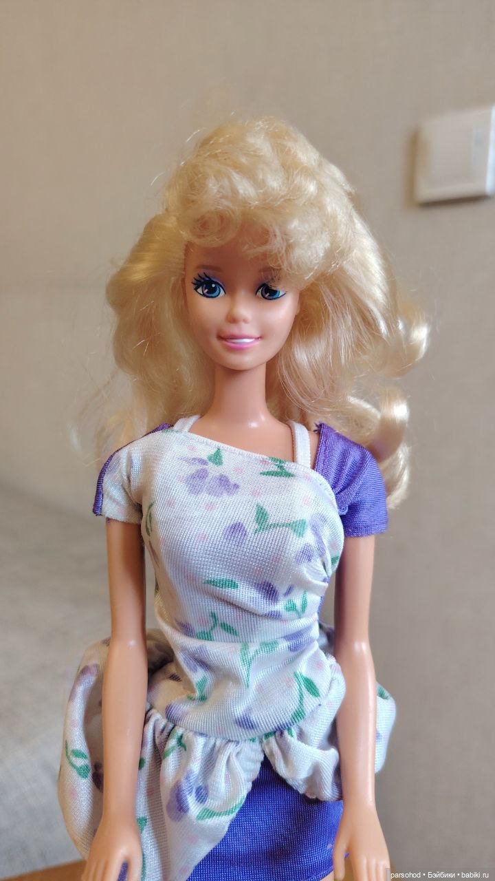Barbie Fashion Play 1990 обычный выпуск в платье редкого выпуска