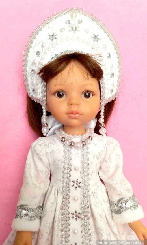 Костюм Снегурочки для Паола Рейна (фото 4)