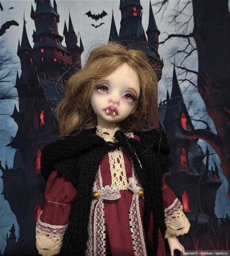 Вампирина — Авторские куклы (фото 4)