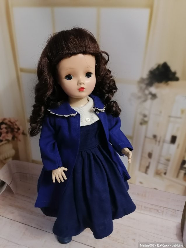 Винтажная шарнирная куколка 50-годов от Мадам Александр (фото 8)