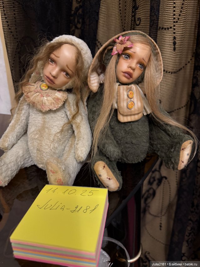 Коллекционная кукла , тедди долл (фото 6)