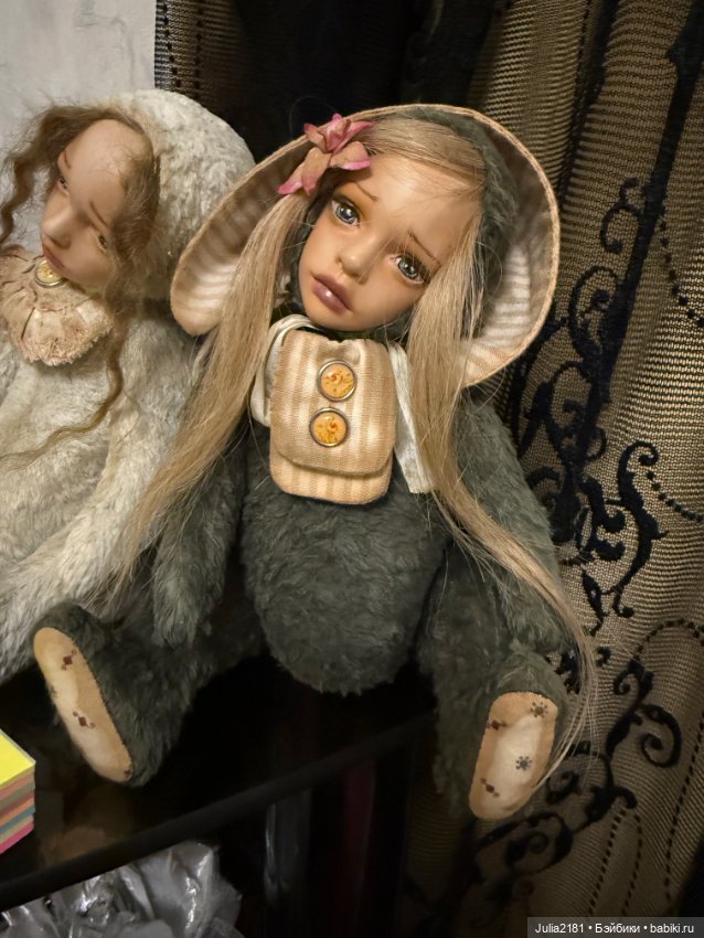 Коллекционная кукла , тедди долл (фото 4)