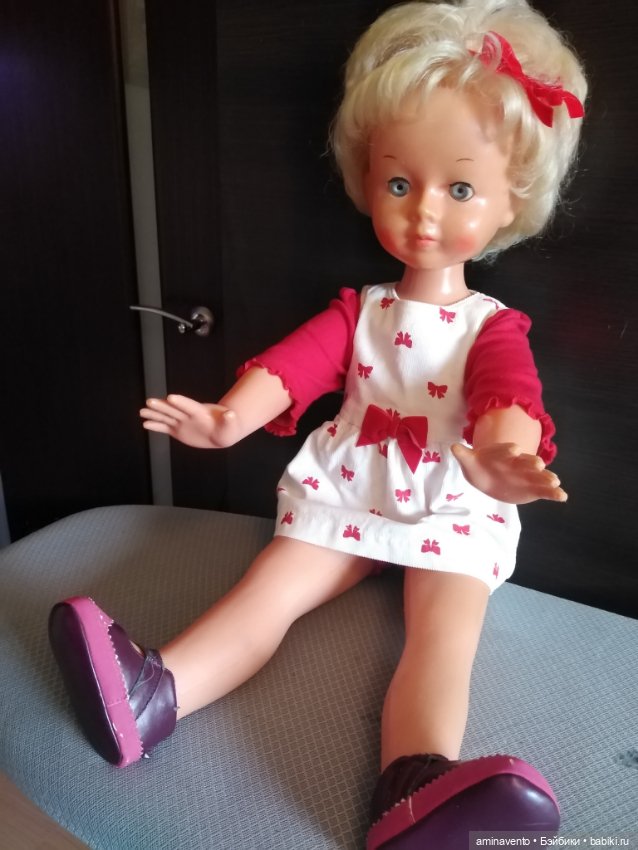 Кукла Нина, СССР — Винтажные куклы и игрушки детства (фото 7)