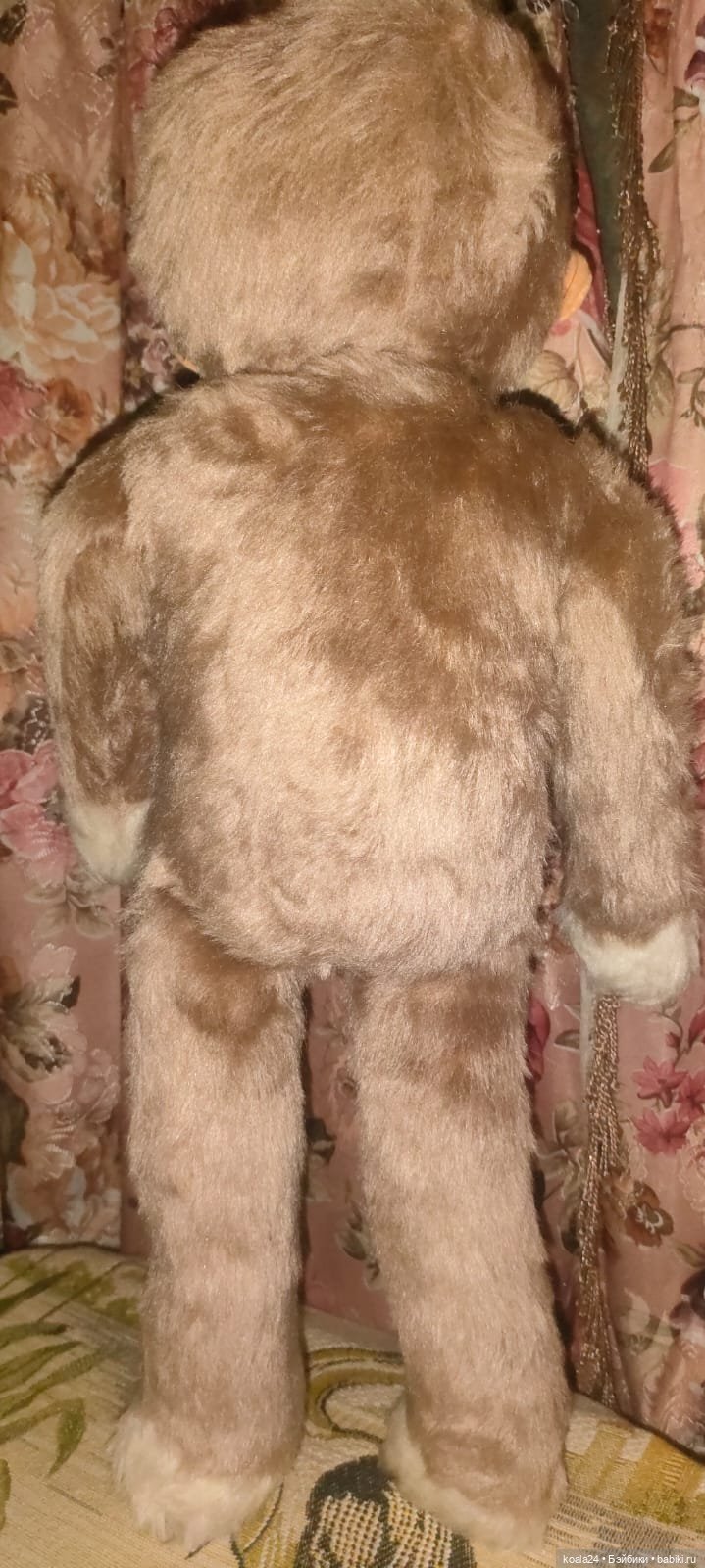 Мягкая игрушка ГДР. Обезьяна (фото 7)