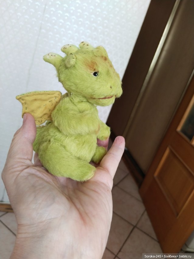 Дракончик тедди — Авторские игрушки (фото 5)