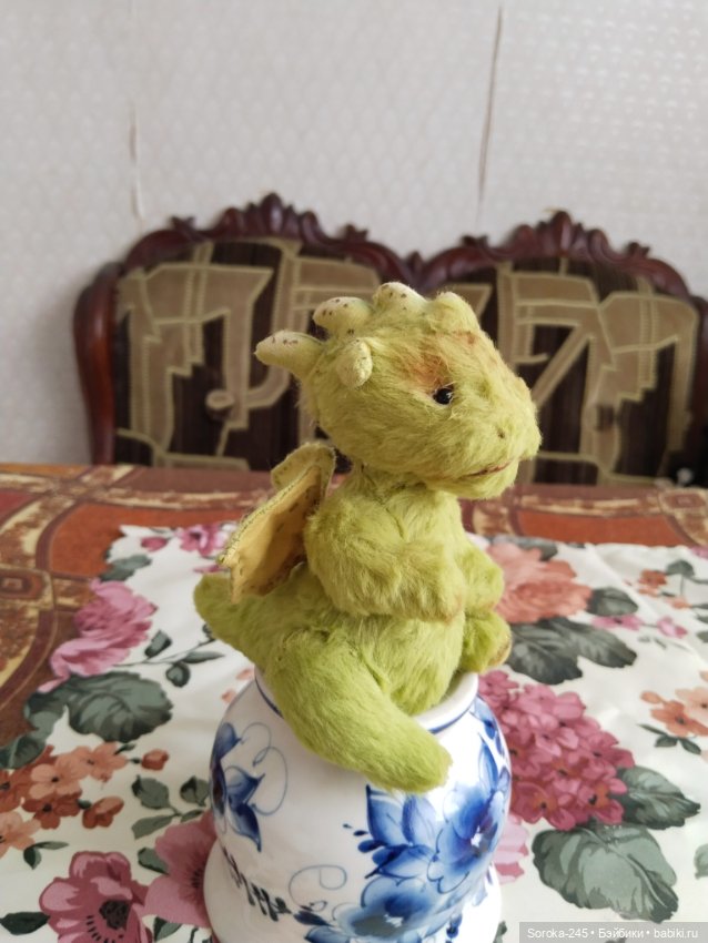 Дракончик тедди — Авторские игрушки (фото 2)