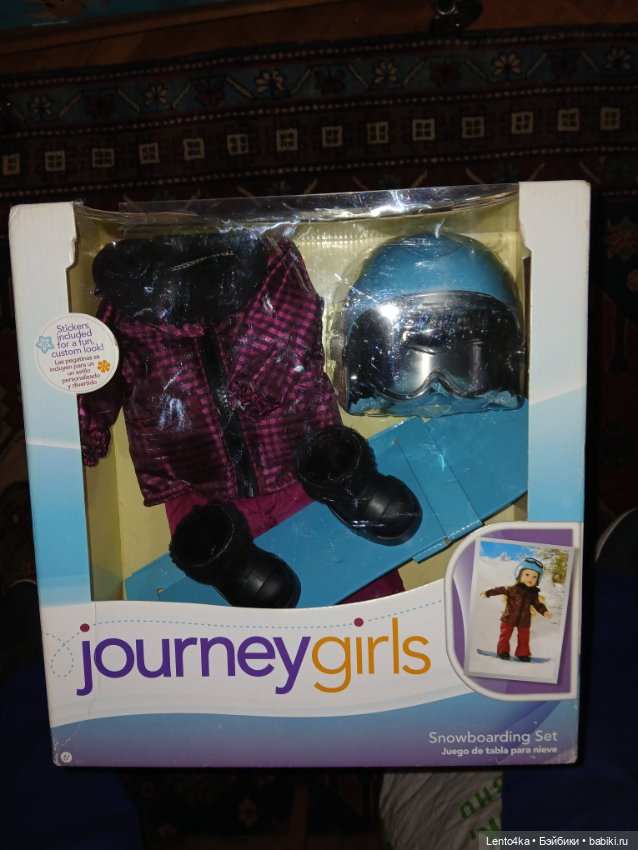 Набор для сноуборда, Journey girls (фото 3)