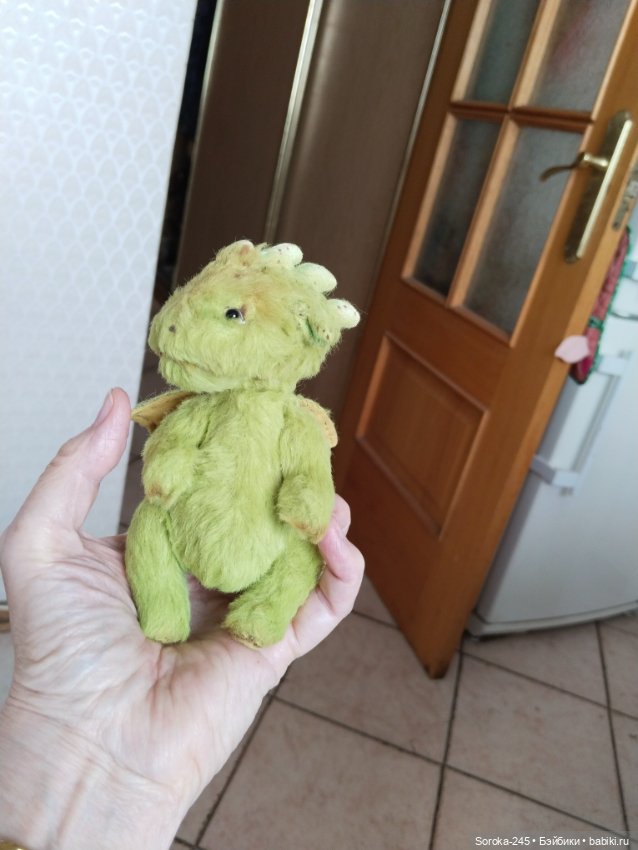 Дракончик тедди — Авторские игрушки (фото 8)