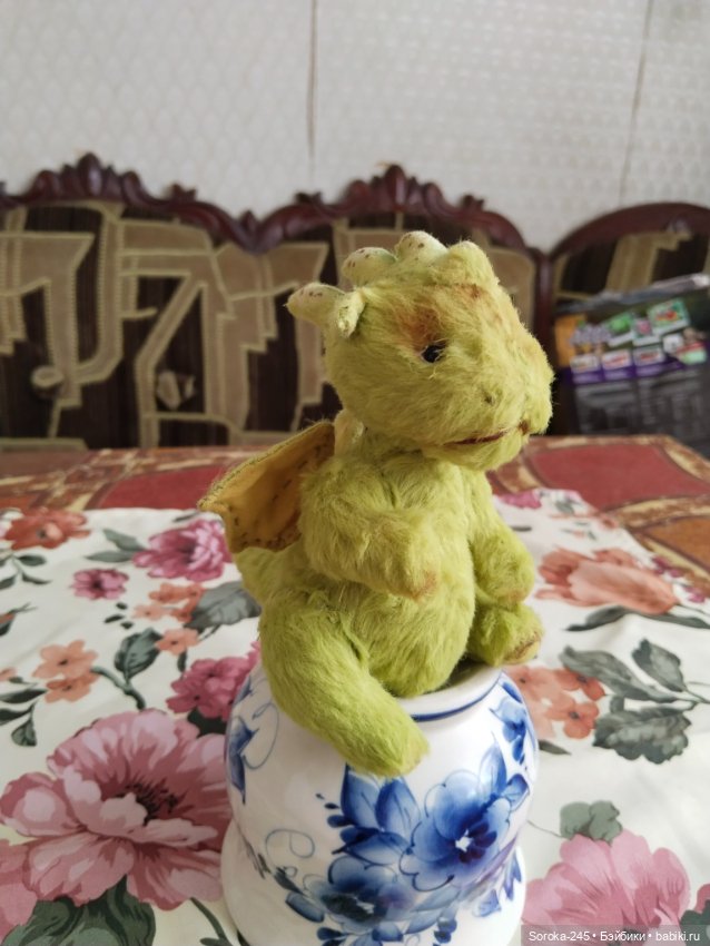 Дракончик тедди — Авторские игрушки