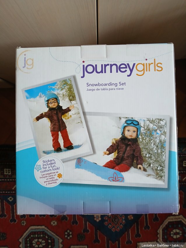 Набор для сноуборда, Journey girls (фото 4)