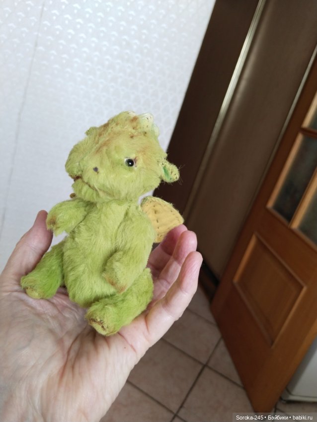 Дракончик тедди — Авторские игрушки (фото 6)