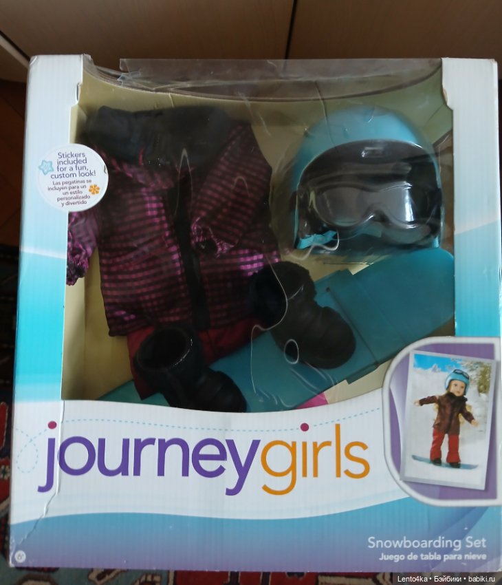 Набор для сноуборда, Journey girls