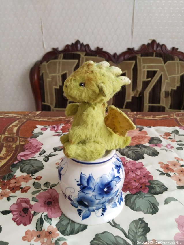 Дракончик тедди — Авторские игрушки (фото 4)