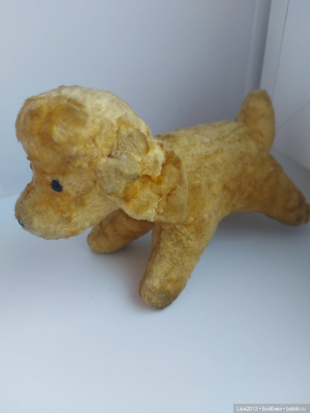 Плюшевая собачка — Винтажные куклы и игрушки детства (фото 2)