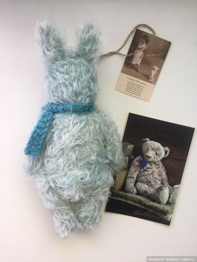 Мятный Заюшка — Авторские игрушки (фото 6)