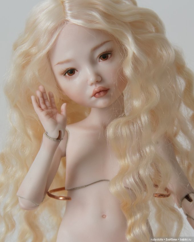 Фарфоровая шарнирная кукла БЖД, Стефания (фото 7)